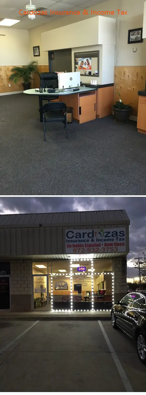 cardozas insurance  income tax tx